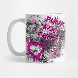 Punk Rock Chick Emo Girl Scene Girl Punk Girl Mug